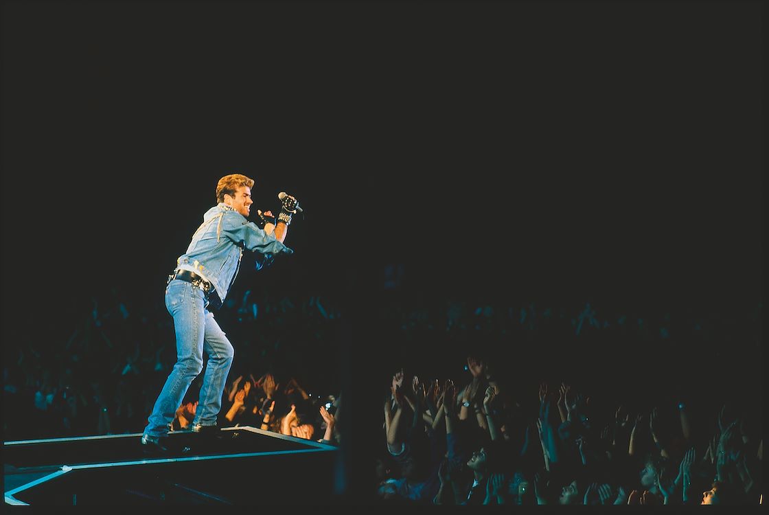 George Michael The Faith Tour St 2 Jpg Sd Low Credit Michael Putland